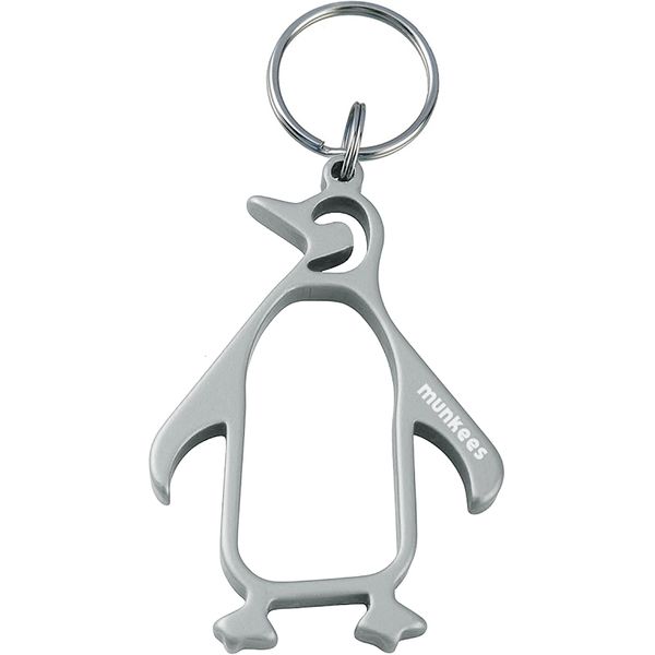 Munkees 3430 брелок-открывашка Penguin grey