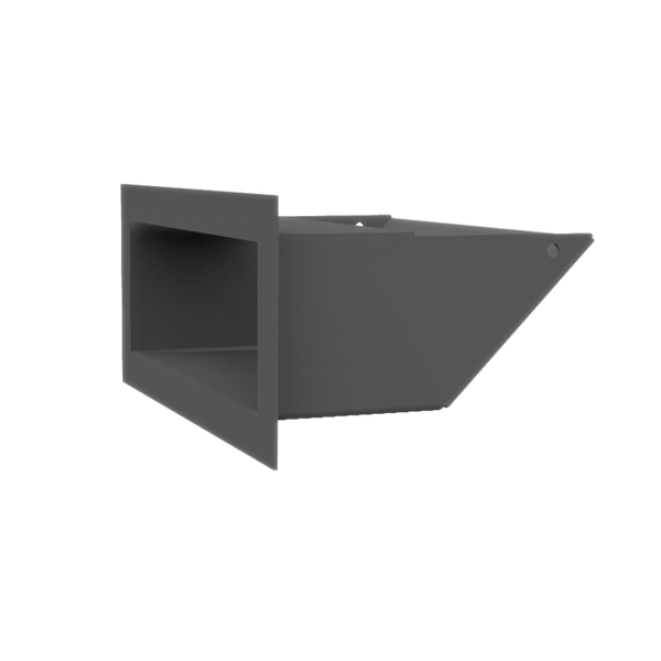 Каминная решетка Kratki LUFT SF графитовая 9x20