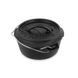 Казан-жарівня чавунна Petromax Dutch Oven ft0.5 плоске дно 0,6 л