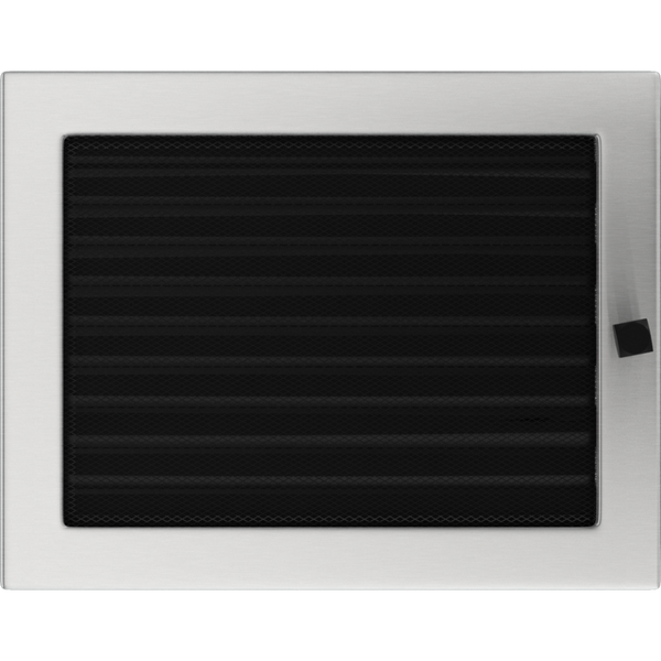 Камінна решітка Kratki шліфована з жалюзями 22x30