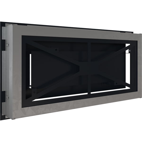 Камінна решітка Kratki WIND графітова 22x45