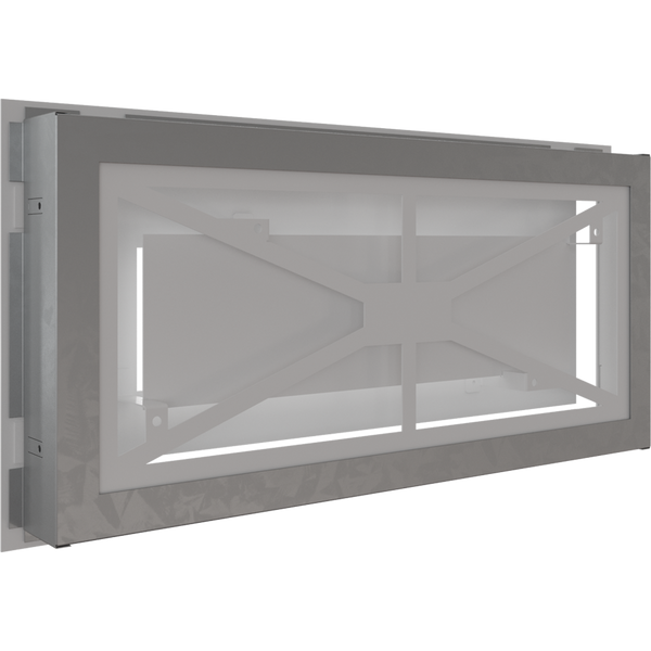 Камінна решітка Kratki WIND біла 22x45