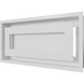 Камінна решітка Kratki WIND біла 22x45