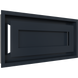 Камінна решітка Kratki WIND графітова 22x45