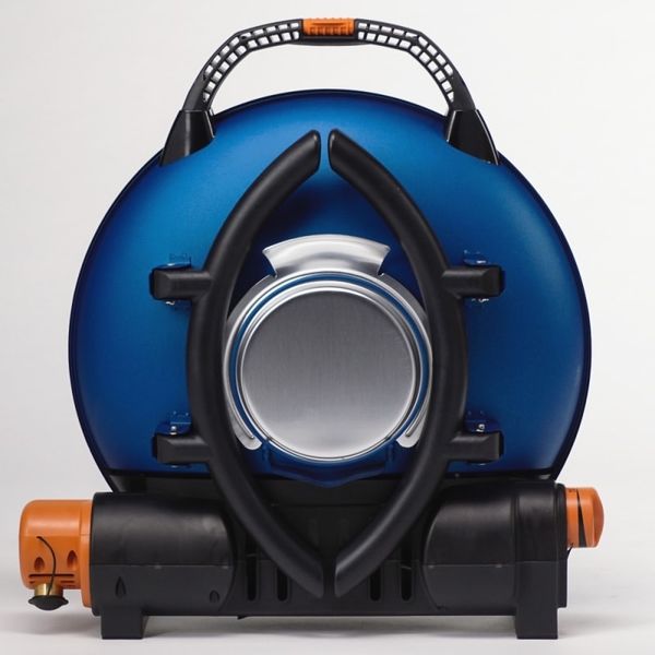 Портативный переносной газовый гриль O-GRILL 800T, синий
