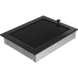 Каминная решетка Kratki черная с жалюзи 22x30