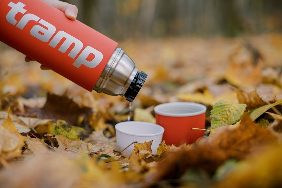 Термос TRAMP Soft Touch 0,75 л UTRC-108 Помаранчевий