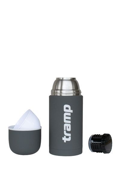 Термос TRAMP Soft Touch 0,75 л, Серый