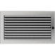 Каминная решетка Kratki шлифованная с жалюзи 22x37