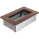 Каминная решетка Kratki медь гальваническая 11x17