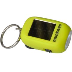 Munkees 1101 брелок ліхтарик Mini Solar-Dynamo Flashlight green