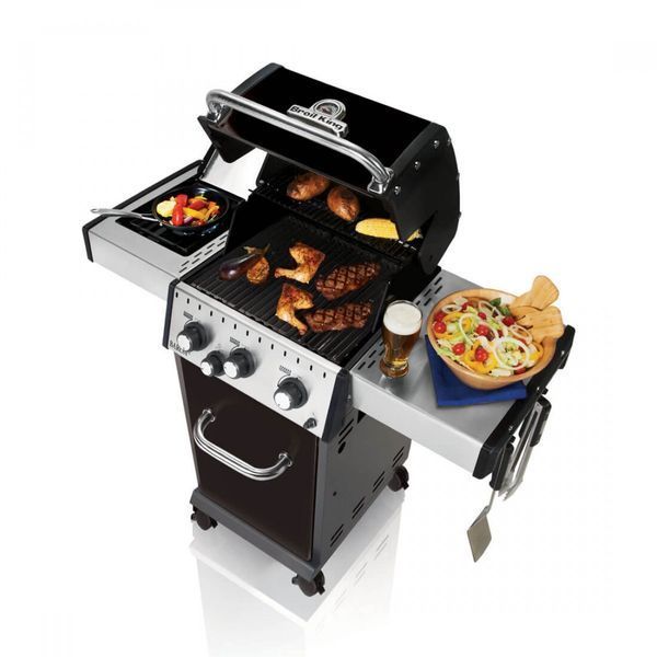 NEW! Гриль Broil King Baron 340 газовий чорний (874263)