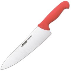 Нож поварской 250 мм 2900 красный Arcos (290822)