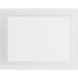 Камінна решітка Kratki біла 22x30