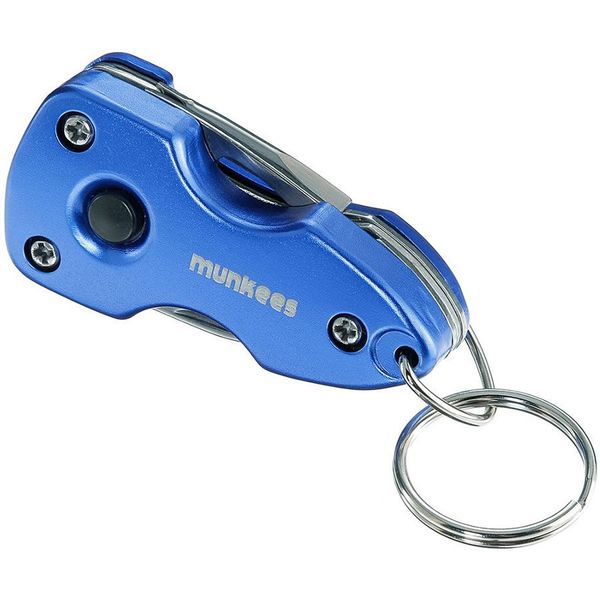 Munkees 2567 брелок-мультиінструмент Led Light Multi Tool blue