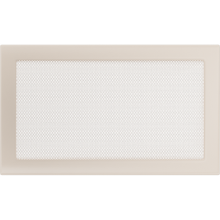 Камінна решітка Kratki кремова 22x37
