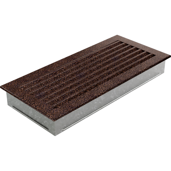 Каминная решетка Kratki FRESH медная 17x37