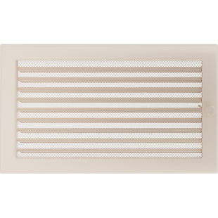 Каминная решетка Kratki кремовая с жалюзи 22x37