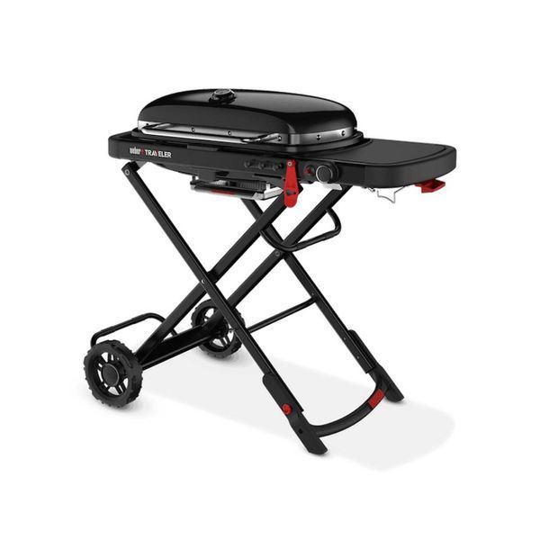 Гриль газовый Weber Traveler LP Stealth, черный