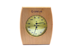 Термогігрометр Greus кедр 16х14
