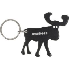 Munkees 3473 брелок-открывашка Moose black