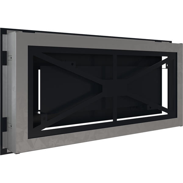 Камінна решітка Kratki WIND чорна 22x45