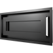 Камінна решітка Kratki WIND чорна 22x45