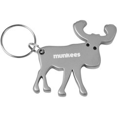 Munkees 3473 брелок-открывашка Moose grey
