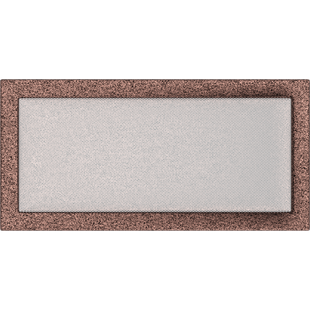 Камінна решітка Kratki мідна 22x45