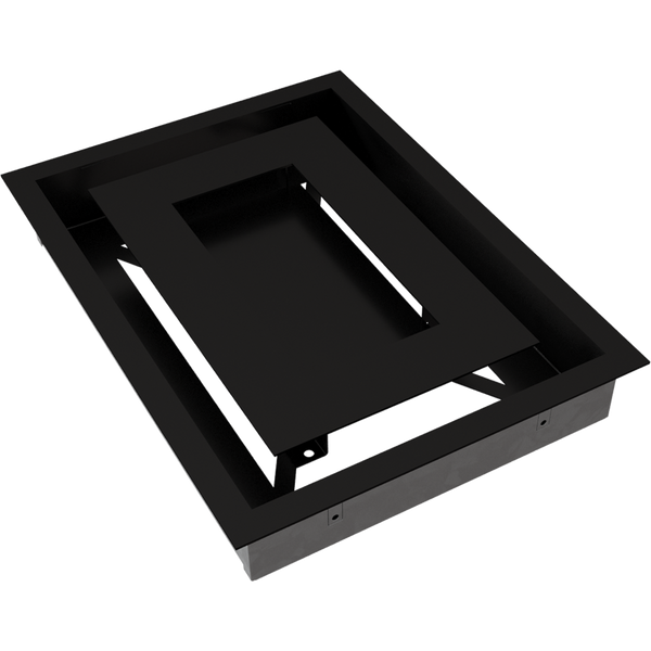 Каминная решетка Kratki WIND черная 22x30
