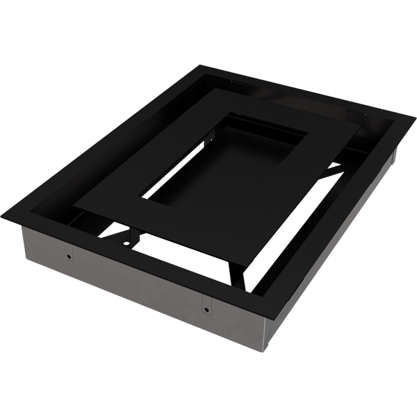 Каминная решетка Kratki WIND черная 22x30