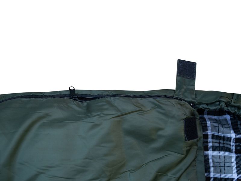 Спальний мішок Totem Ember Plus ковдра з капюшоном правий olive 190/75 UTTS-014