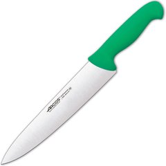 Нож поварской 250 мм 2900 зеленый Arcos (292221)