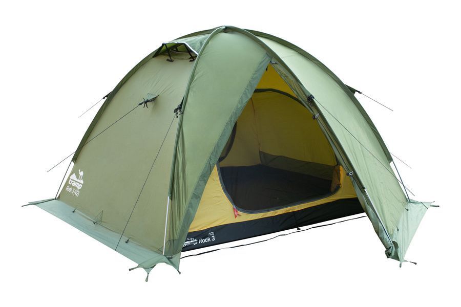 Палатка Tramp Rock 3 (v2) green UTRT-028