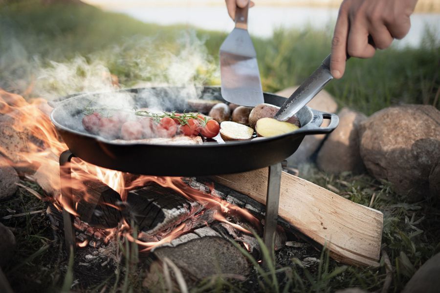 Лопатка для гриля Petromax Flexible Spatula коротка ручка 29 см