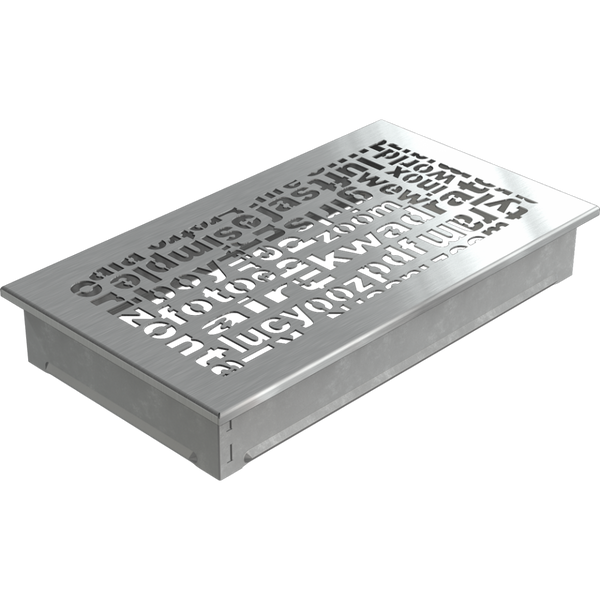 Камінна решітка Kratki ABC шліфована 17x30