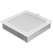 Каминная решетка Kratki белая с жалюзи 22x22