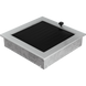 Каминная решетка Kratki шлифованная с жалюзи 22x22