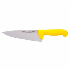 Нож поварской 200 мм желтый FoREST