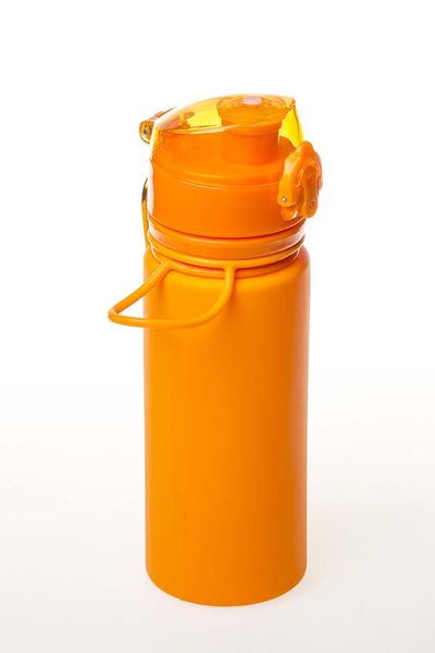 Бутылка TRAMP силиконовая 500мл, Оранжевый