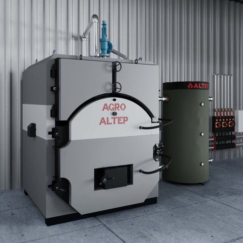 Котел отопительный твердотопливный ALTEP AGRO-150