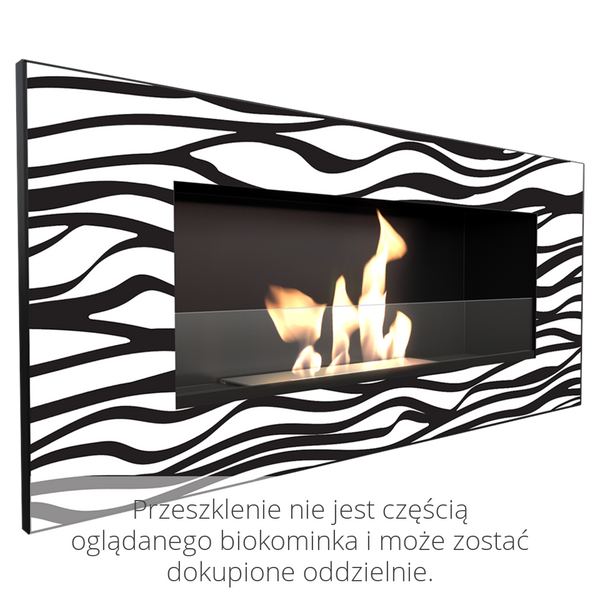 Біокамін Kratki DELTA 2 чорний ZEBRA з сертифікатом TUV
