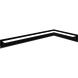 Камінна решітка Kratki LUFT SF кутовий правий шліфований 40x80x9