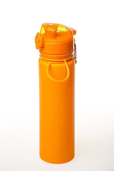 Бутылка TRAMP силиконовая 700мл, Оранжевый