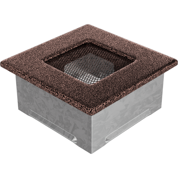 Камінна решітка Kratki мідна 11x11