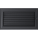 Каминная решетка Kratki Oskar графитовая с жалюзи 17x30