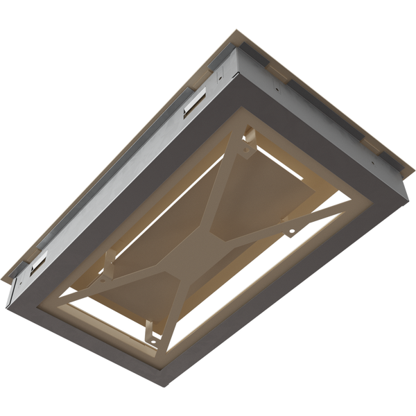 Каминная решетка Kratki WIND кремовая 22x37