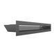 Каминная решетка Kratki LUFT графитовая 6x40